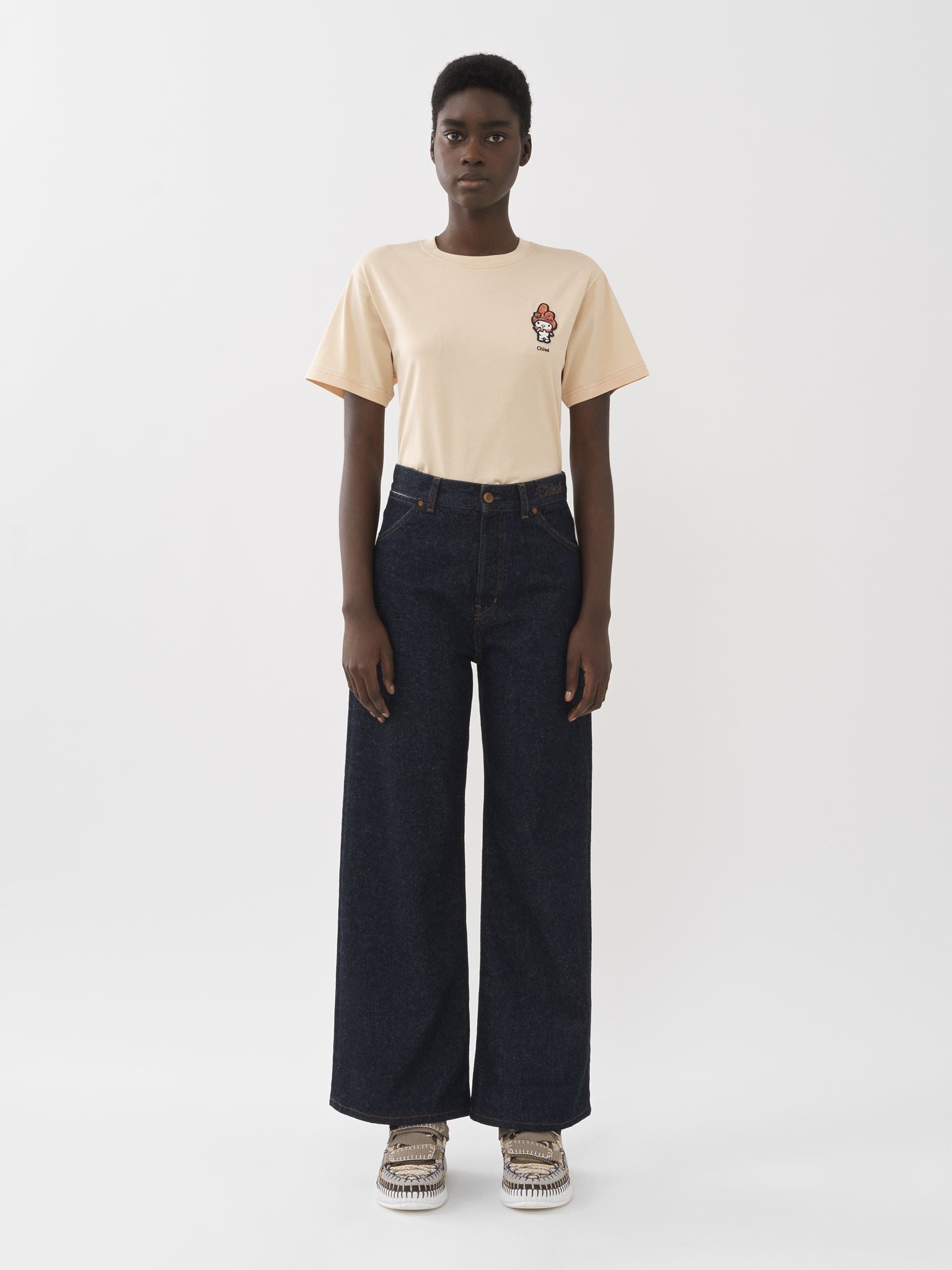 Pantalon court large « Stromboli » - Marine