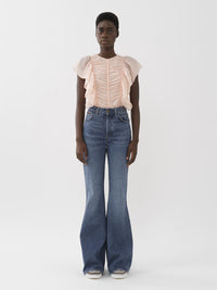 Pantalon cloche « Merapi » - Bleu Sombre