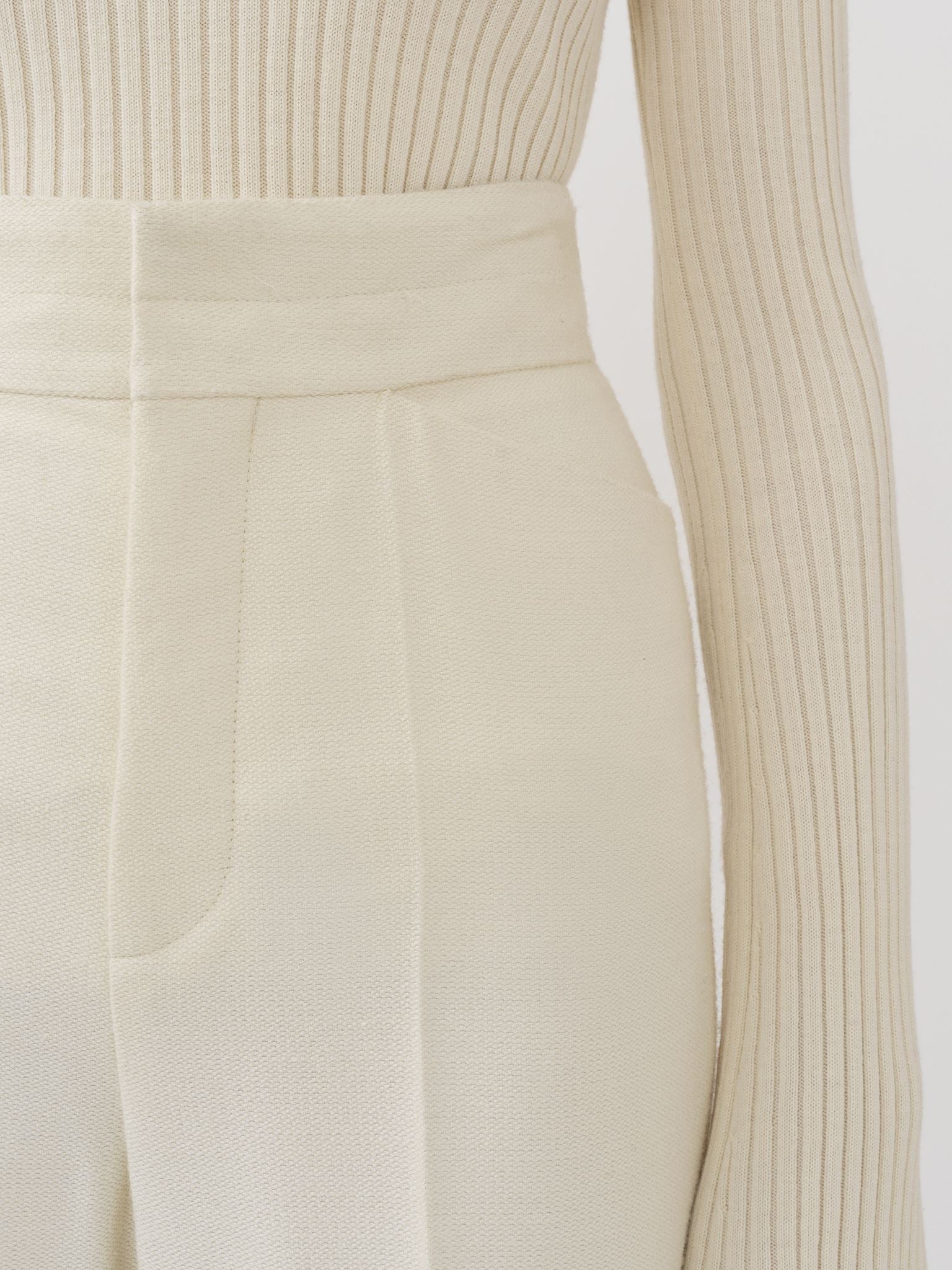 Pantalon large - Lait de Coco