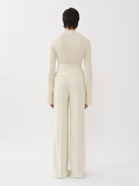Pantalon large - Lait de Coco