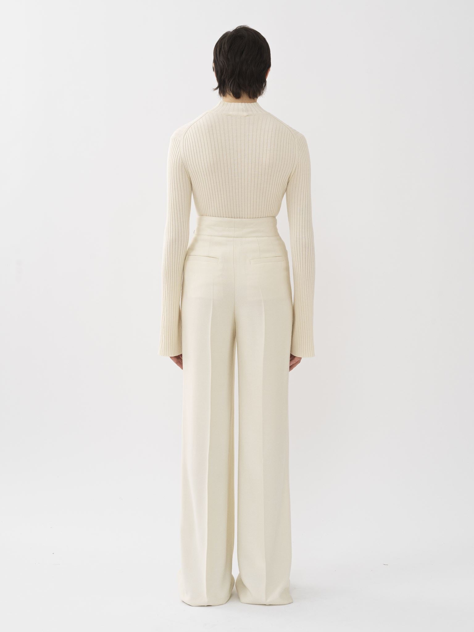 Pantalon large - Lait de Coco