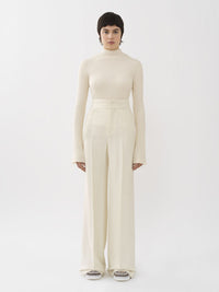 Pantalon large - Lait de Coco