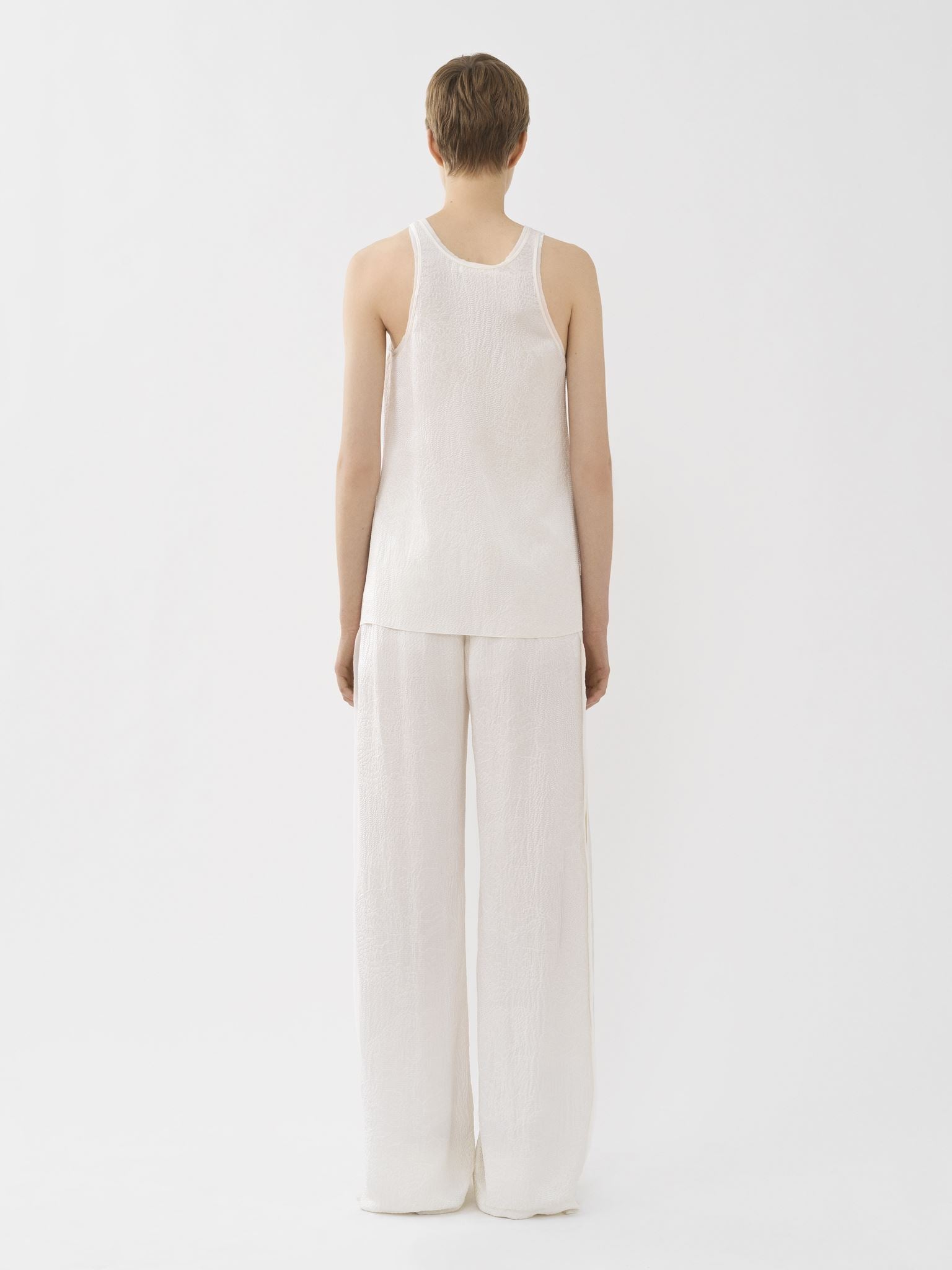 Pantalon de jogging en soie - Iconic Milk