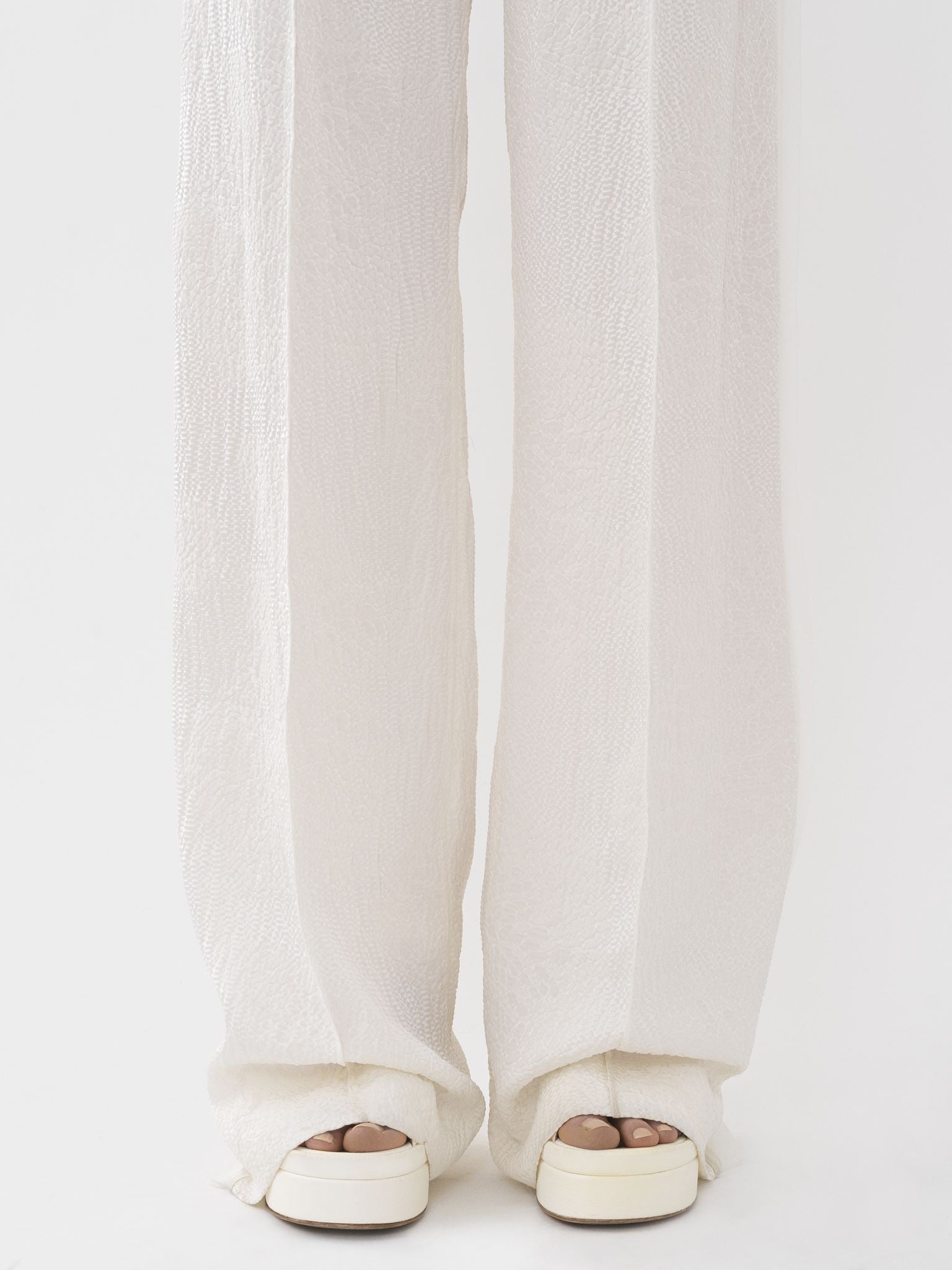 Pantalon de jogging en soie - Iconic Milk