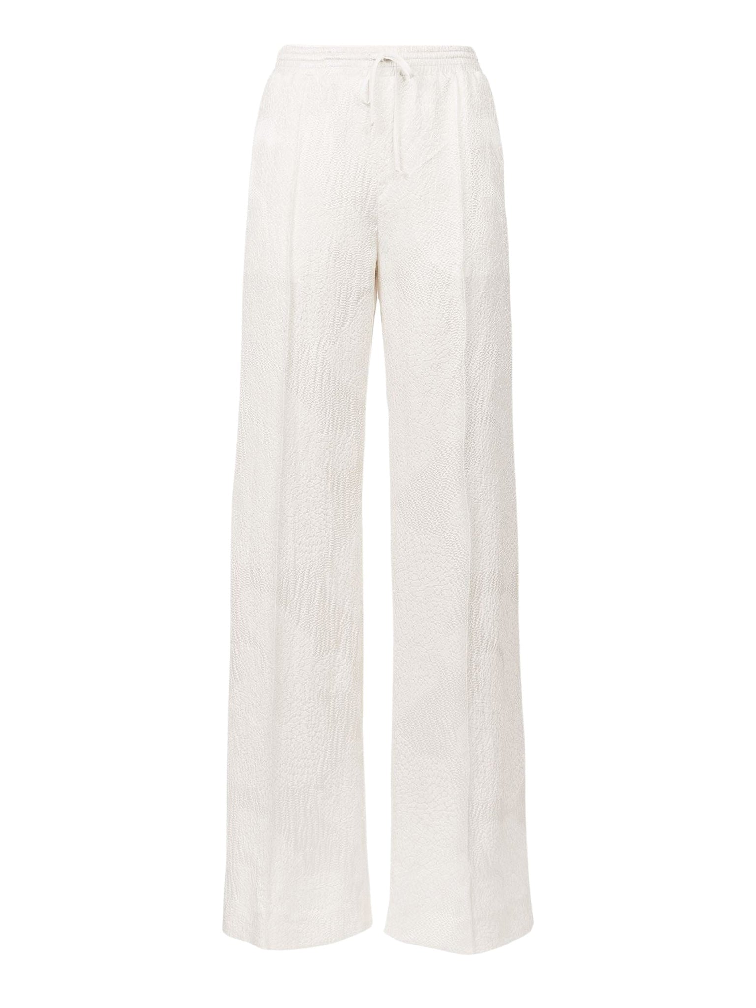 Pantalon de jogging en soie - Iconic Milk