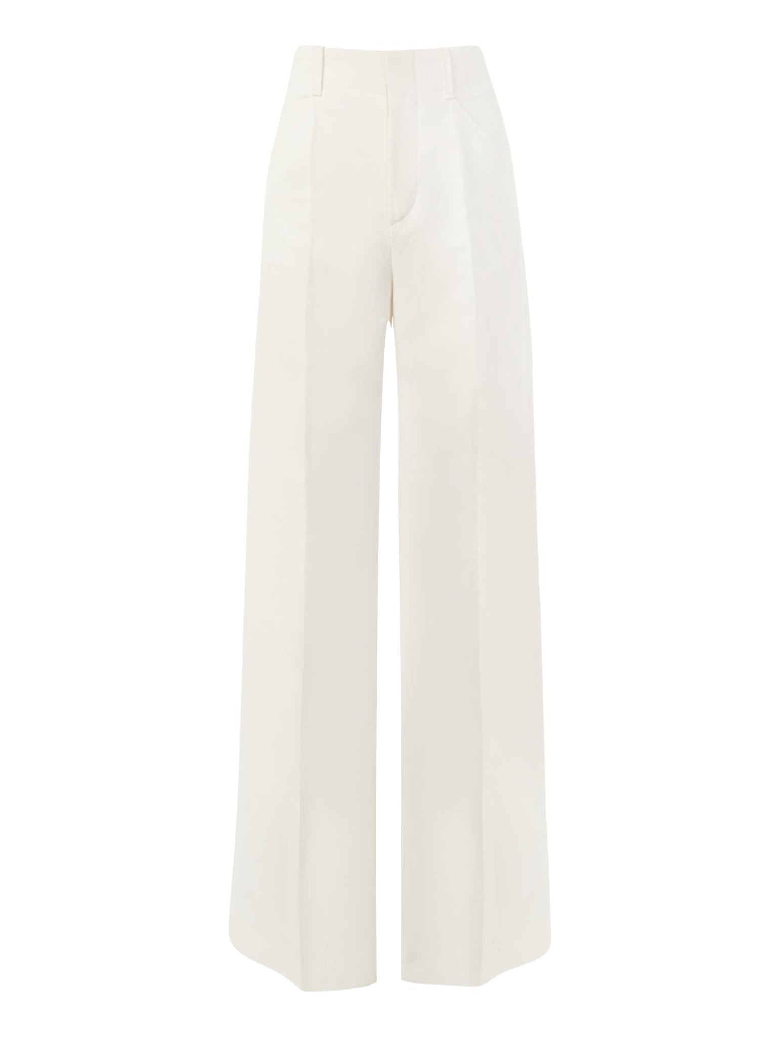 Pantalon tailleur large à taille haute - Iconic Milk