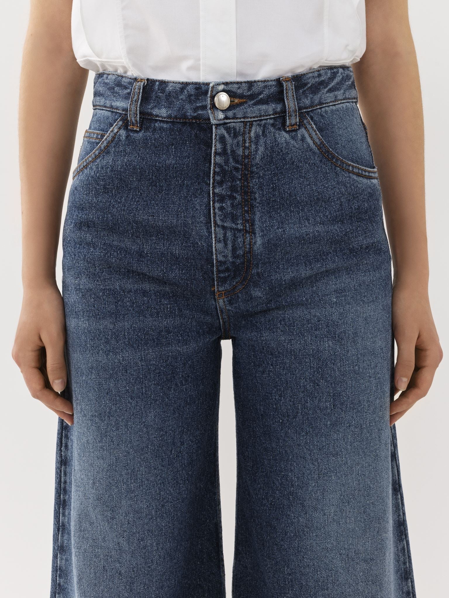 Jean large Rave - Faded Denim