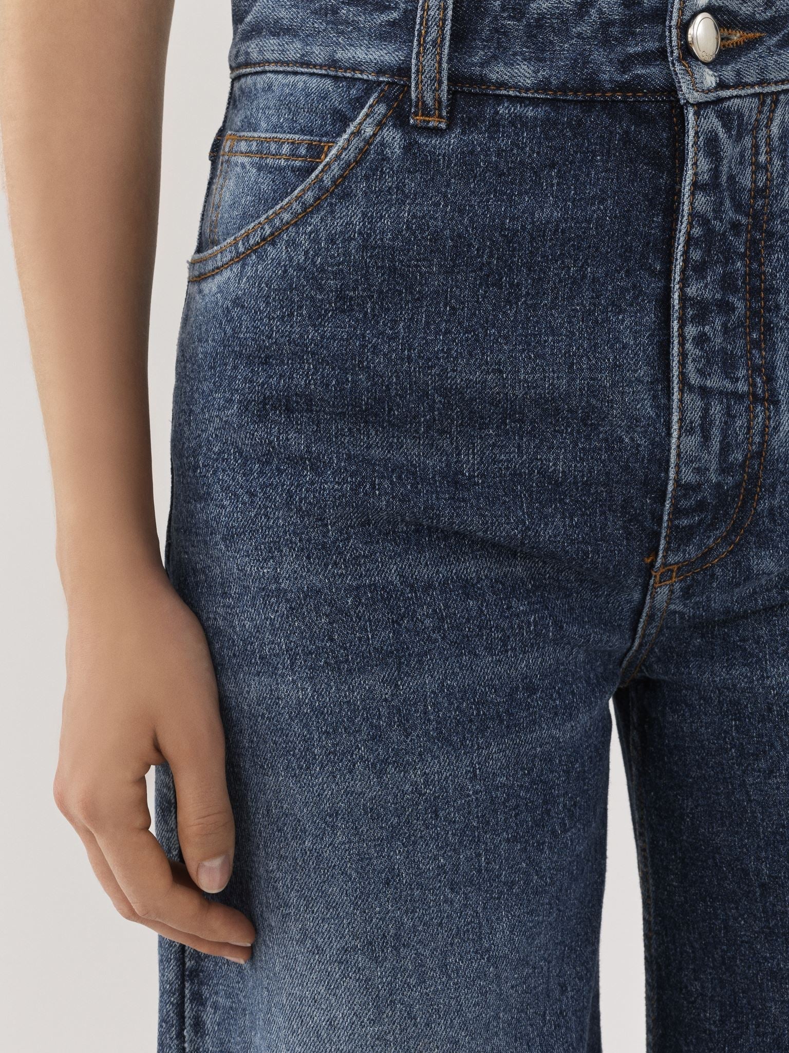 Jean large Rave - Faded Denim