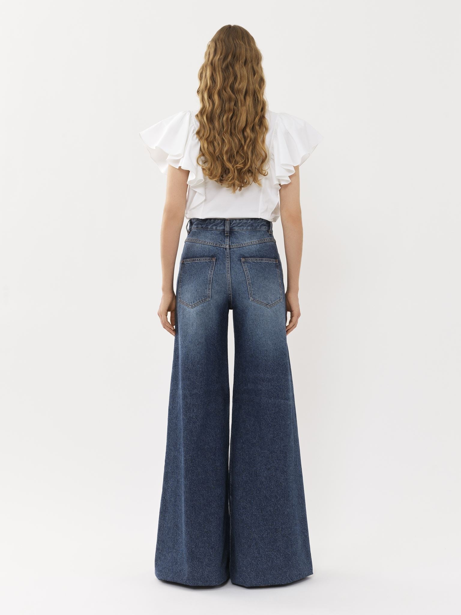 Jean large Rave - Faded Denim