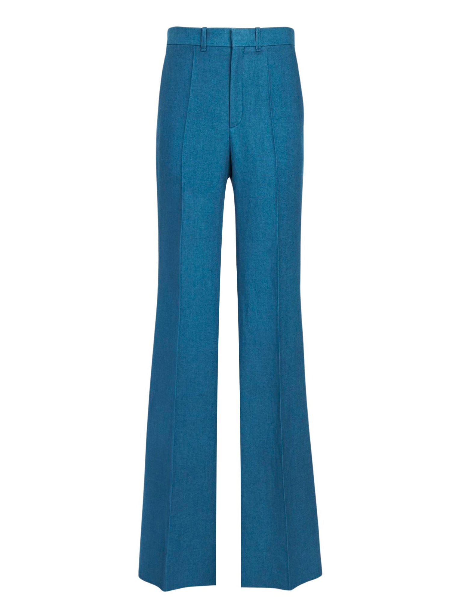 Pantalon de costume évasé - Bleu Opale