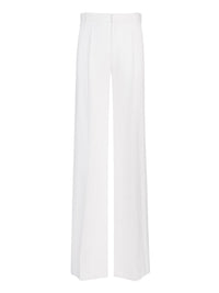 Pantalon de costume large en lin - White