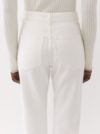 Pantalon court droit « Masaya » - White