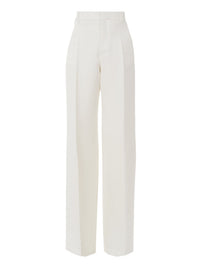 Pantalon de costume évasé - Crème Au Beurre
