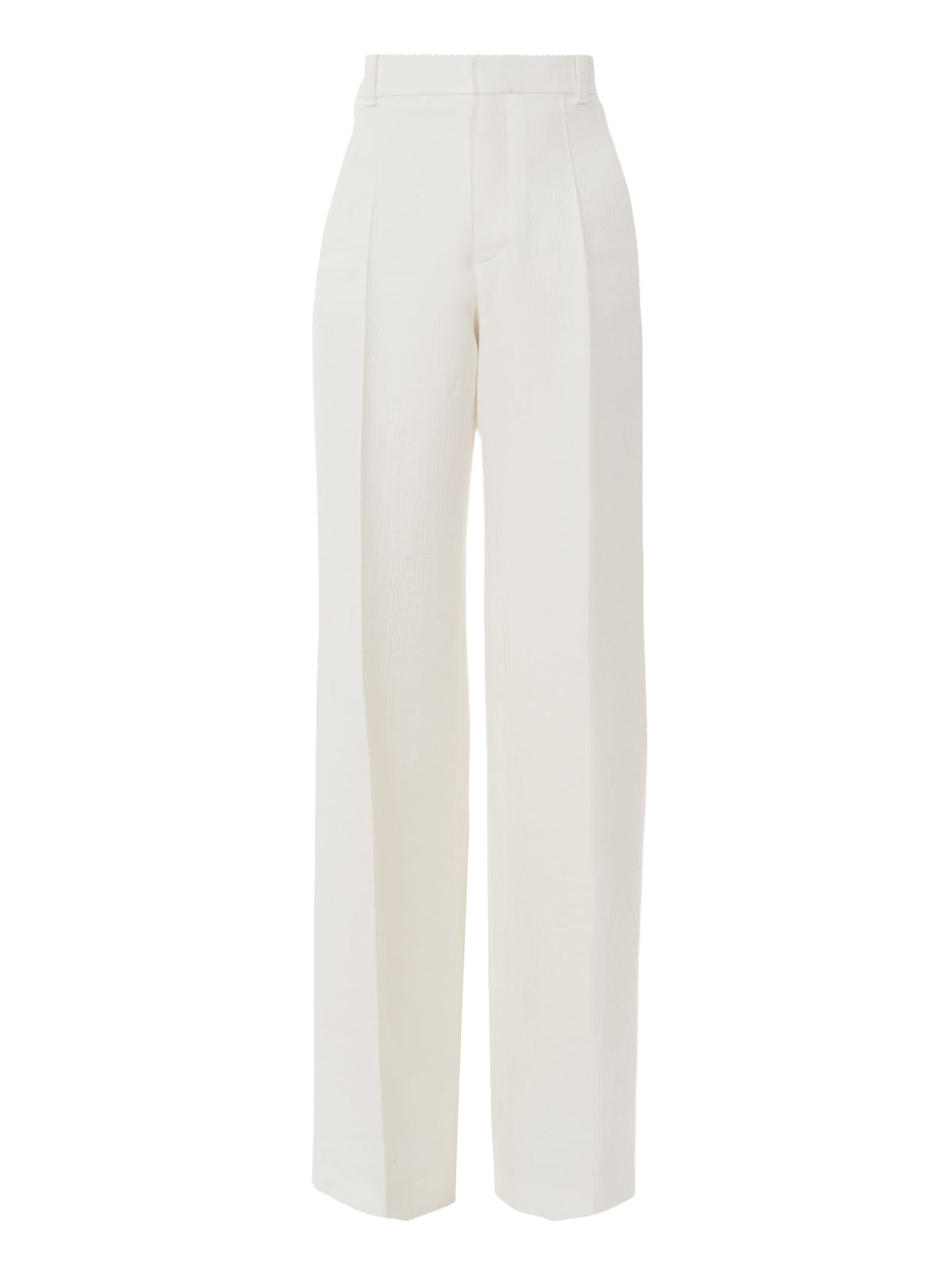 Pantalon de costume évasé - Crème Au Beurre