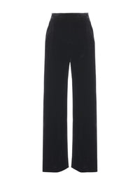 Pantalon de costume en soie - Noir
