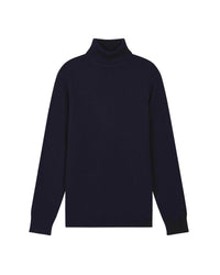 Pull Light à col roulé en cachemire - Navy