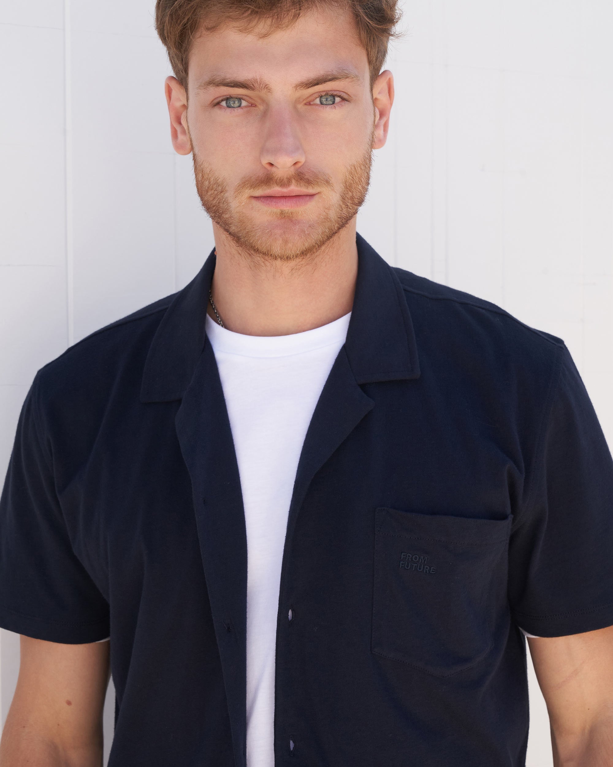 Chemise à manches courtes - Navy