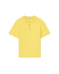 Polo Zamir en laine mérinos - Lime