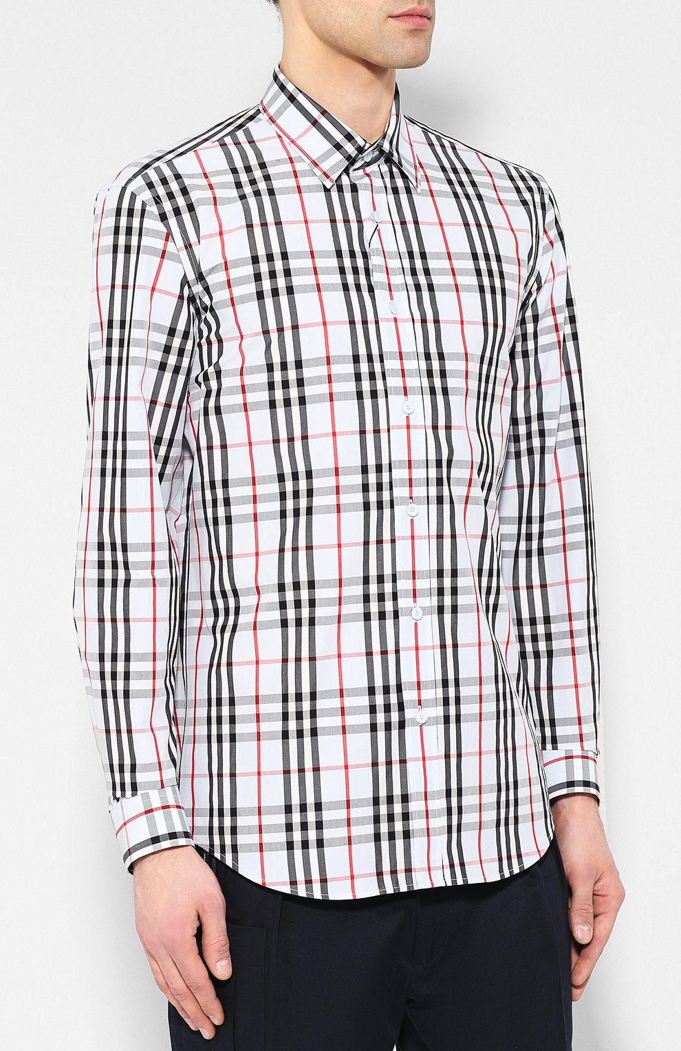 Chemise à motif Vintage Check - Pale Blue