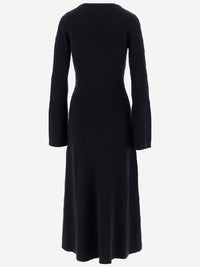 Robe cardigan longue en laine - Iconic Navy