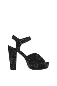Chaussures Mme Rykiel soir en cuir - Noir