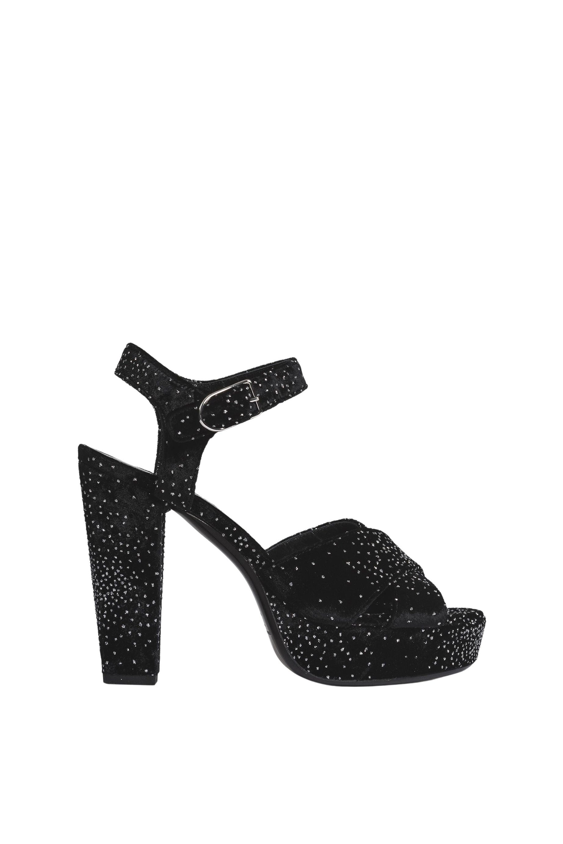 Chaussures Mme Rykiel soir en cuir - Noir