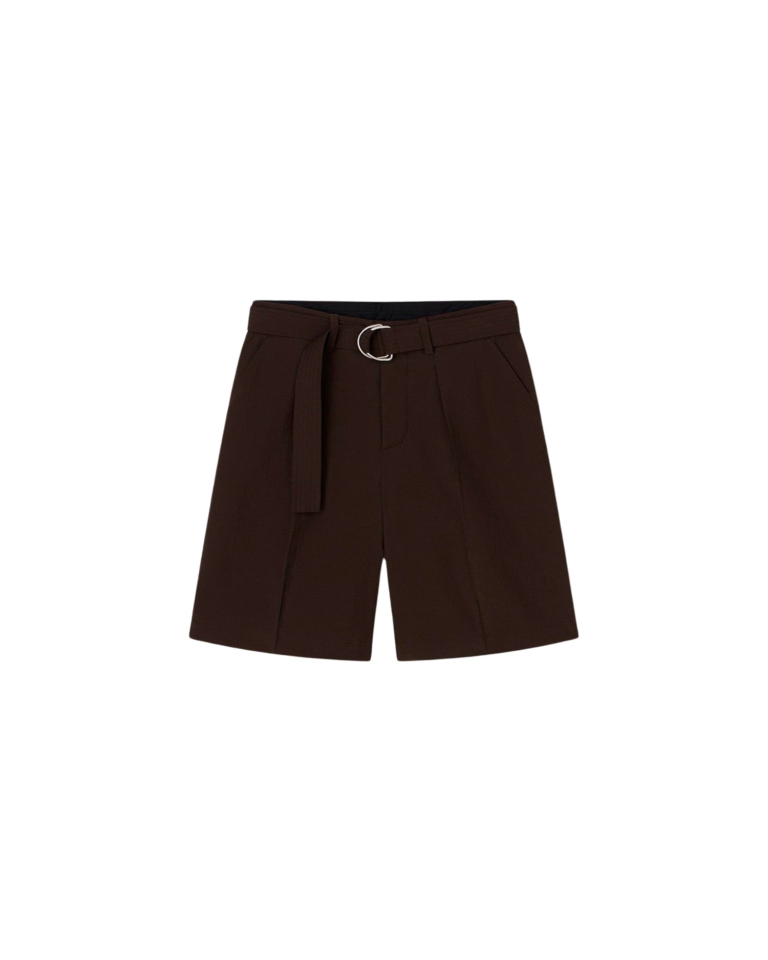 Short Sadi crêpé - Dark Brown