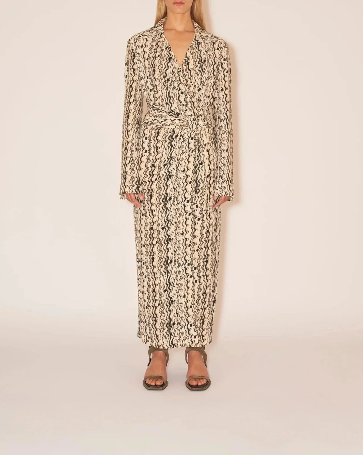 Robe Salus portefeuille ceinturée - Optic Wave