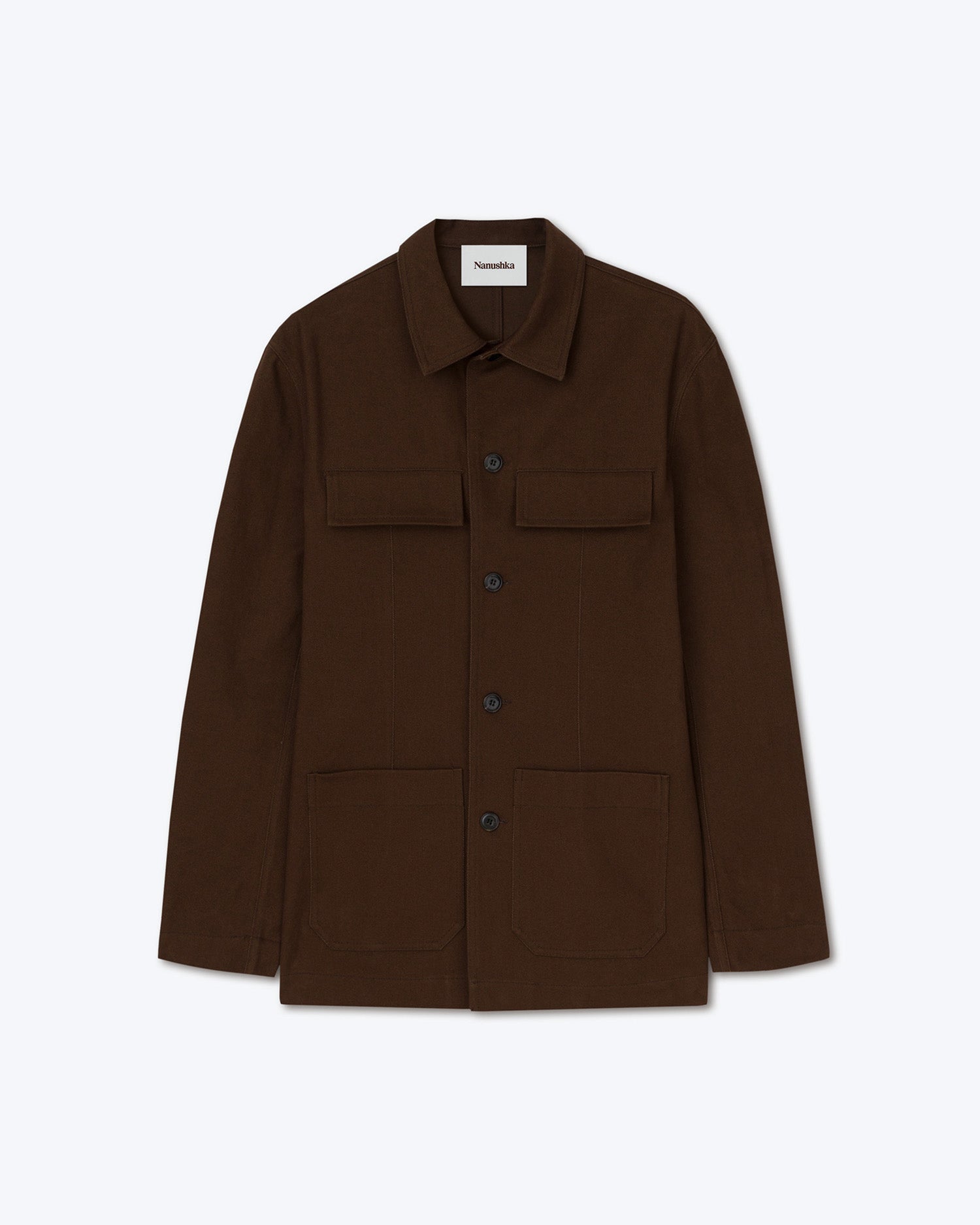 Surchemise Luni utilitaire - Dark Brown