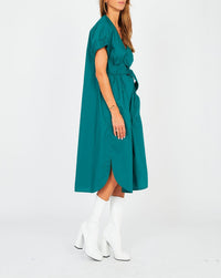 Robe ceinturée à manches courtes - Persan