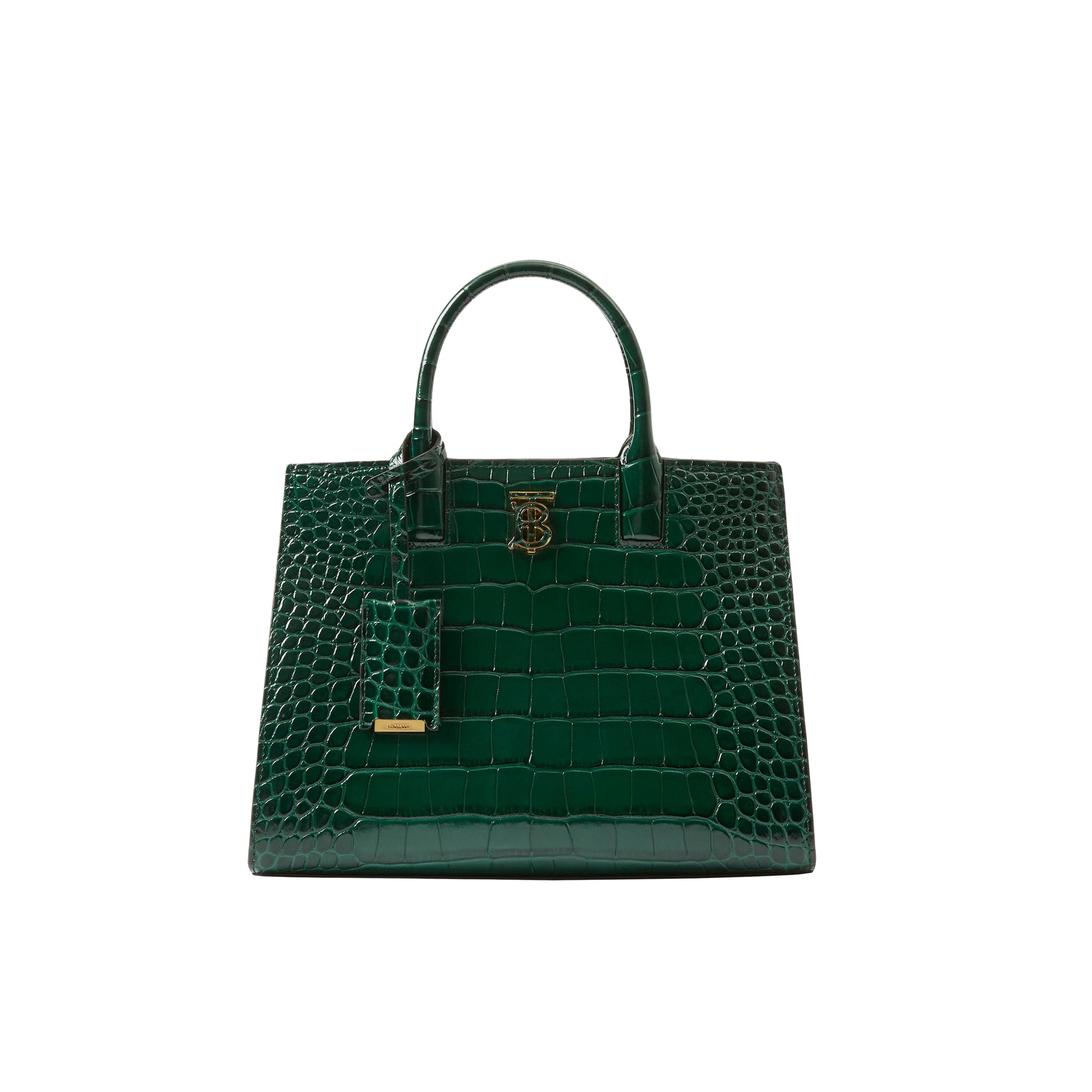 Mini sac Frances en cuir - Dark Viridian Green