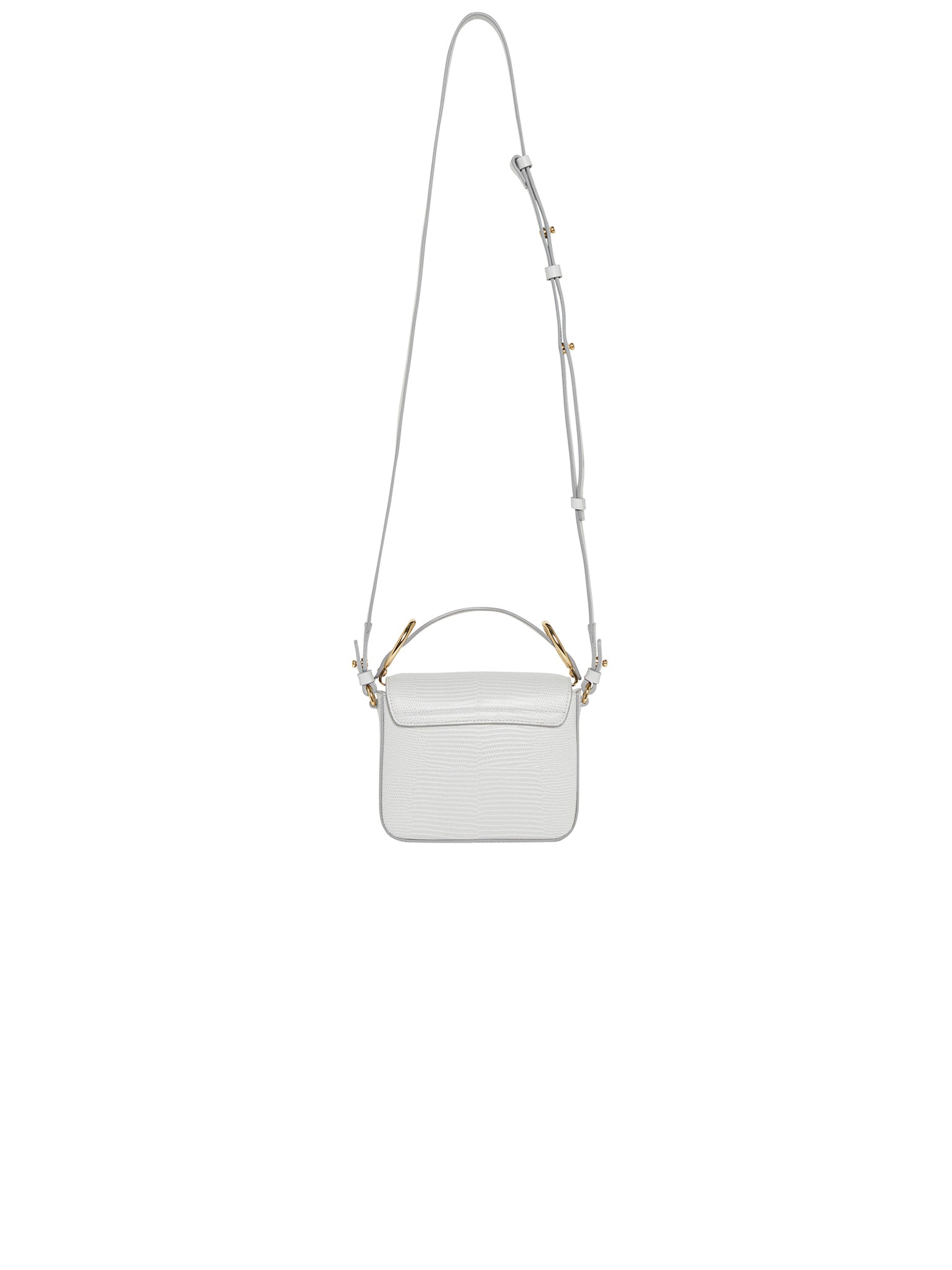 Mini sac Chloé C en cuir - Light Cloud