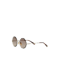 Lunettes de soleil rondes Rosie - Gradient Brown