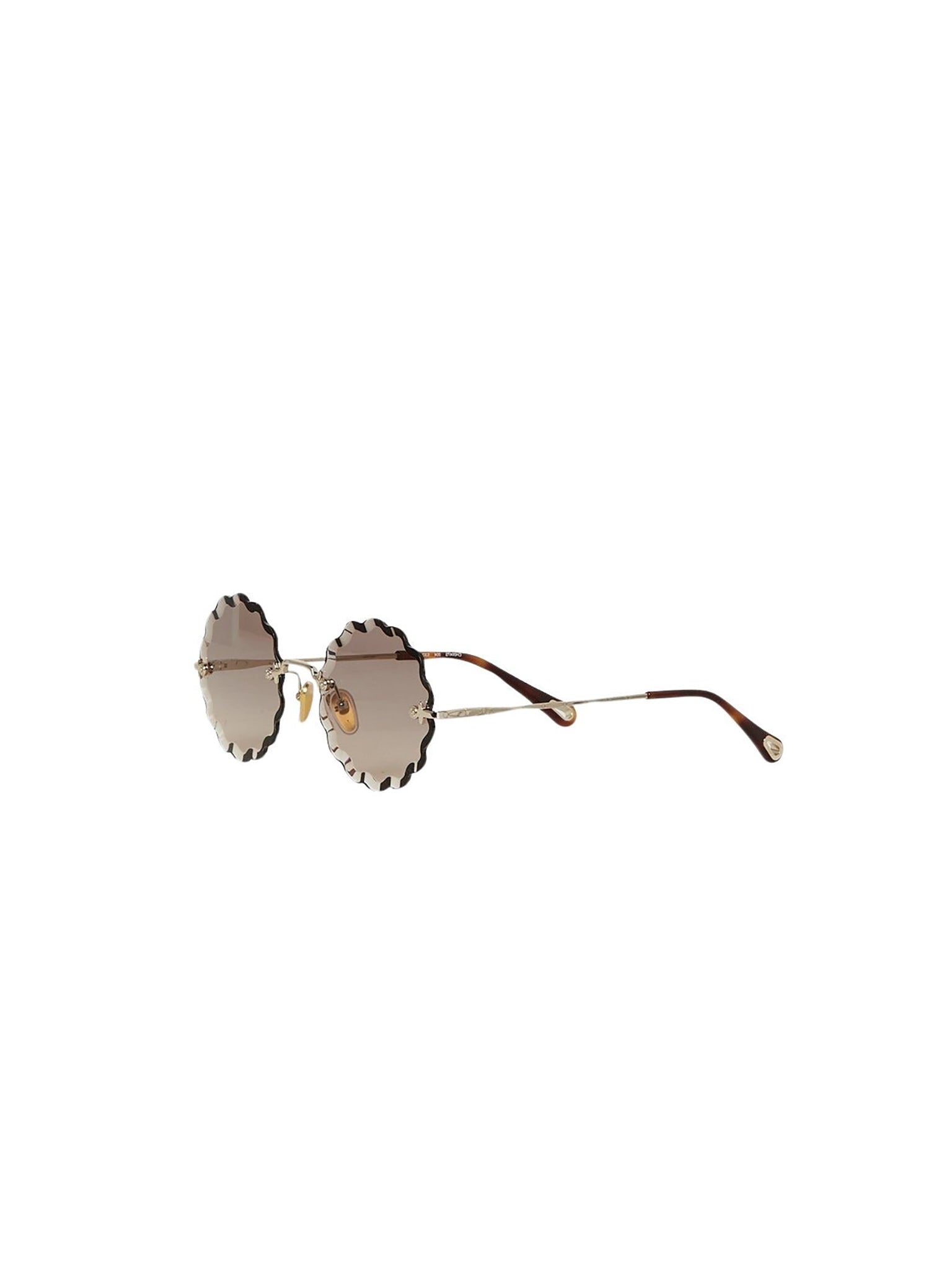 Lunettes de soleil rondes Rosie - Gradient Brown