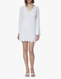 Robe en crochet - Blanc