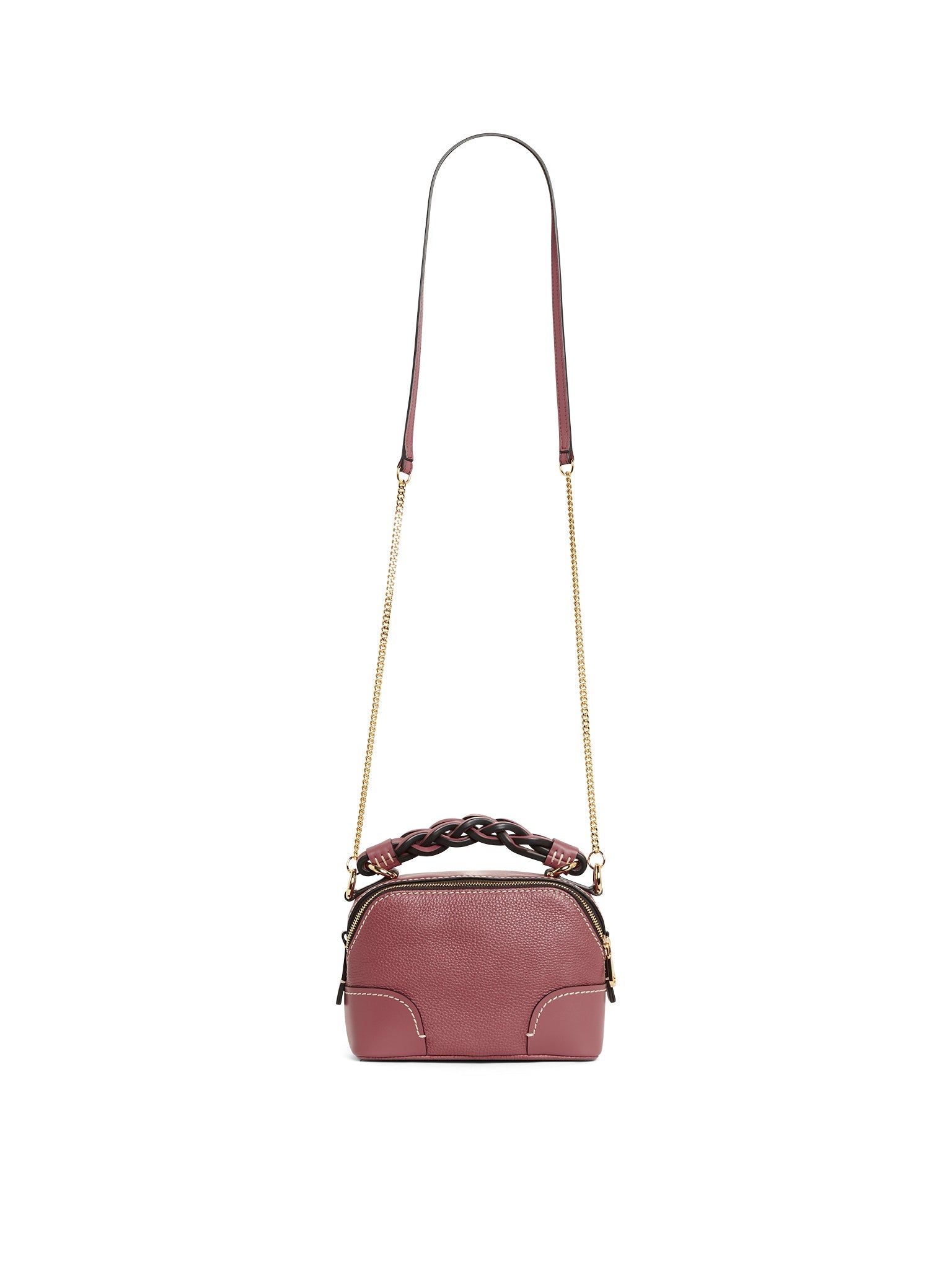 Sac à bandoulière Daria en cuir - Faded Rose