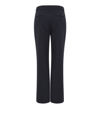 Pantalon droit en coton mélangé - Ink Navy