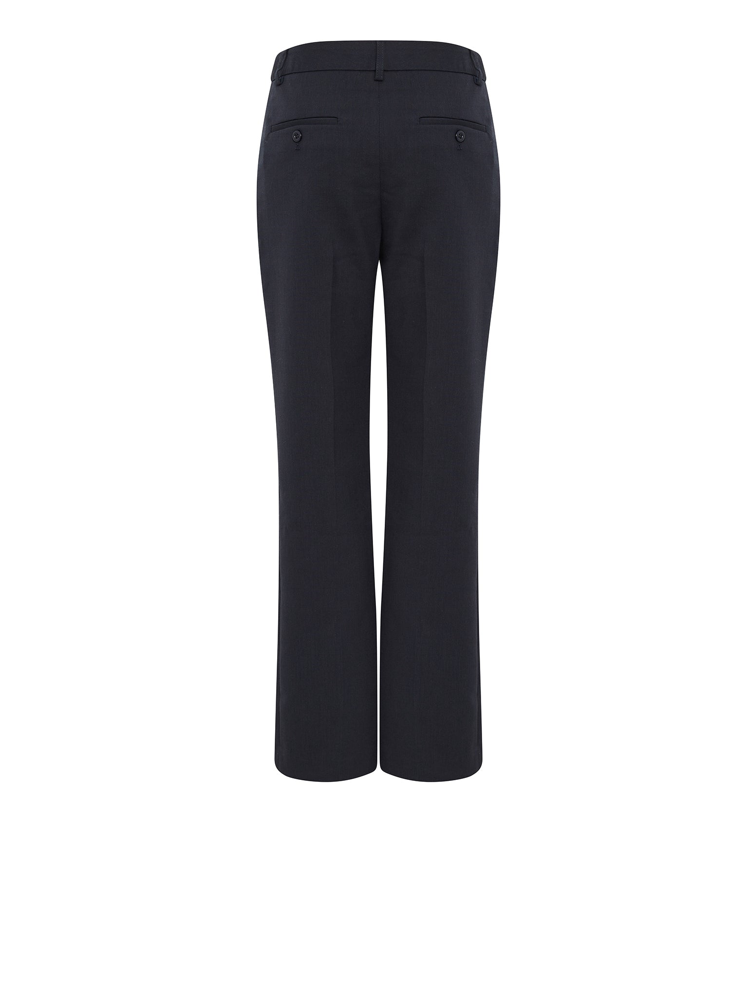 Pantalon droit en coton mélangé - Ink Navy