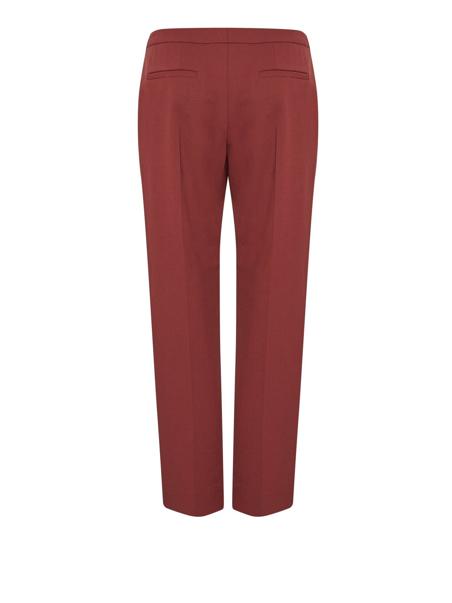 Pantalon en laine extensible - Bourgogne