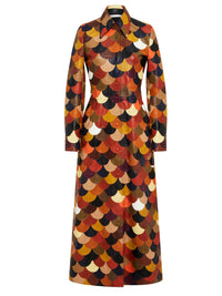 Robe en cuir - True Brown