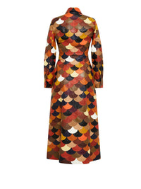 Robe en cuir - True Brown