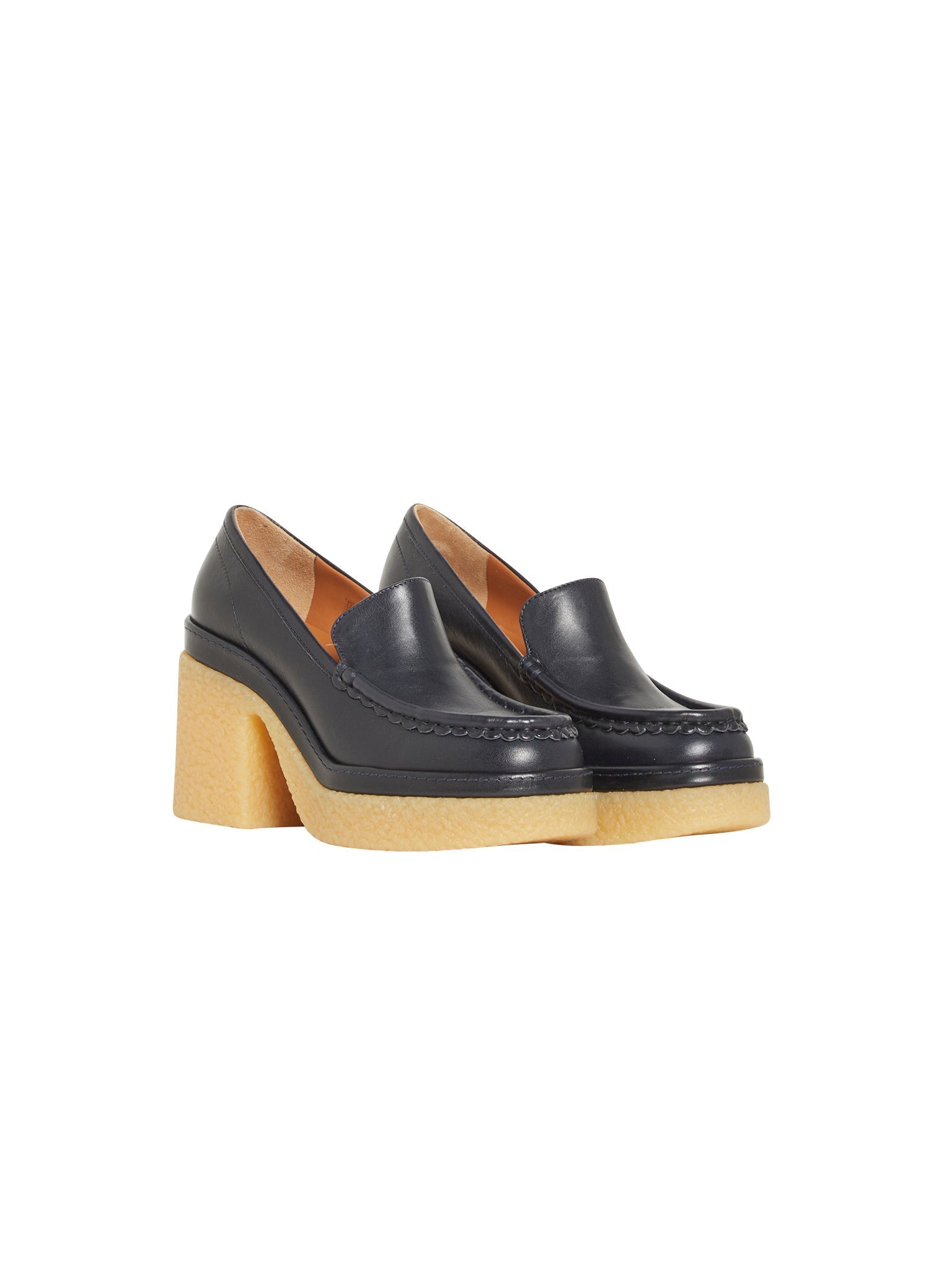 Escarpins en cuir semi-brillant - Nuit Parisienne
