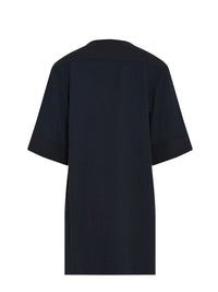 Robe large à manches courtes - Ink Navy