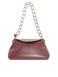 Petit sac Juana en cuir - Burgundy