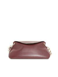 Petit sac Juana en cuir - Burgundy