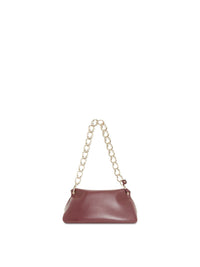 Petit sac Juana en cuir - Burgundy