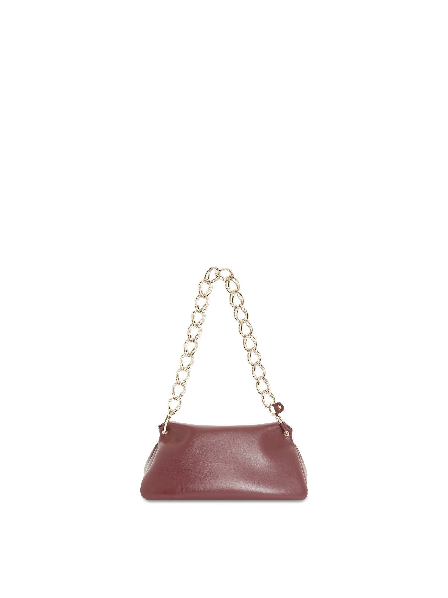Petit sac Juana en cuir - Burgundy