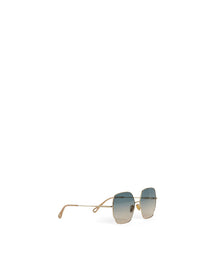 Lunettes de soleil carrées Joni - Gradient Blue