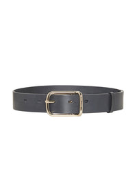 Ceinture Joe belt en cuir - Marine