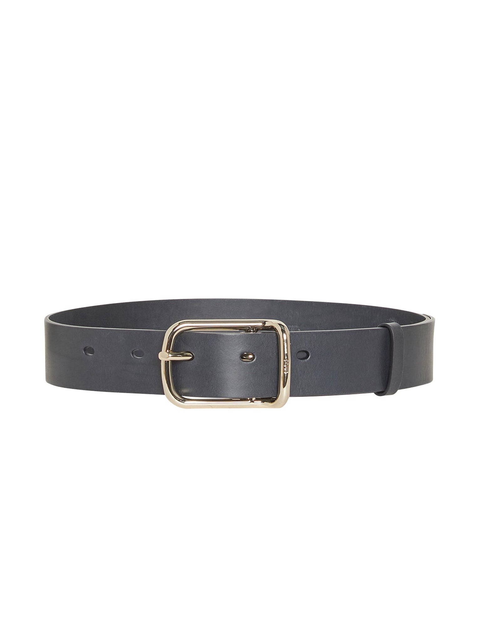 Ceinture Joe belt en cuir - Marine